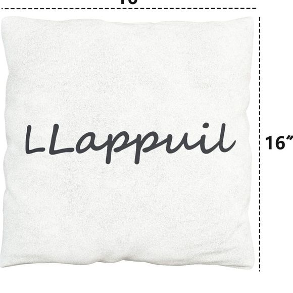 Throw Pillows (Set of 2), 16 x 16 Inches Square Soft Comfortable Bed and Sofa - Picture 6 of 7